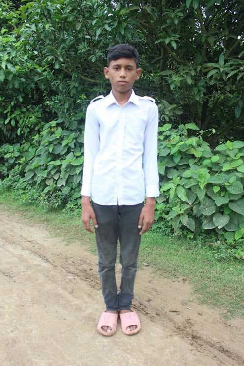 An unsponsored boy named Ariful from Bangladesh who is vulnerable to exploitation and has waited 253 days for a sponsor.