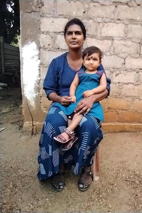 An unsponsored girl named Sana from Sri Lanka who has waited 611 days for a sponsor.