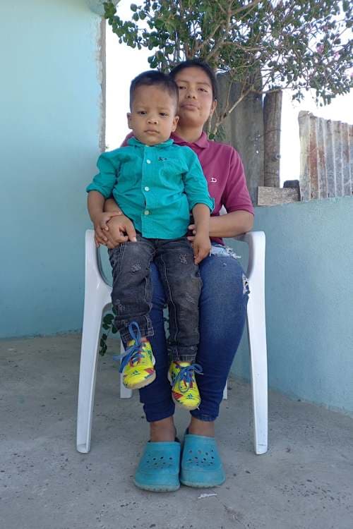 An unsponsored boy named Leandro from Colombia who has waited 608 days for a sponsor.