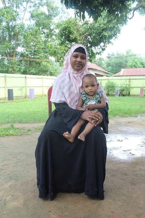 An unsponsored girl named Trisha from Bangladesh who is vulnerable to exploitation and has waited 593 days for a sponsor.