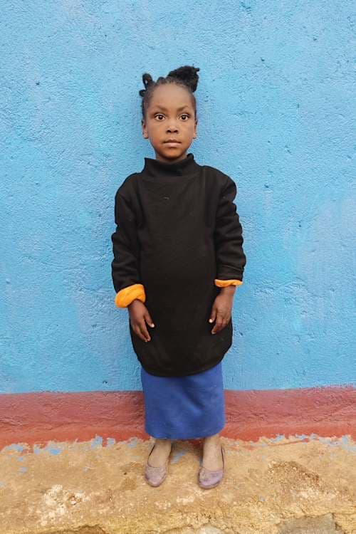 An unsponsored girl named Meron from Ethiopia who lives in an AIDS-affected area, is vulnerable to exploitation and has waited 636 days for a sponsor.
