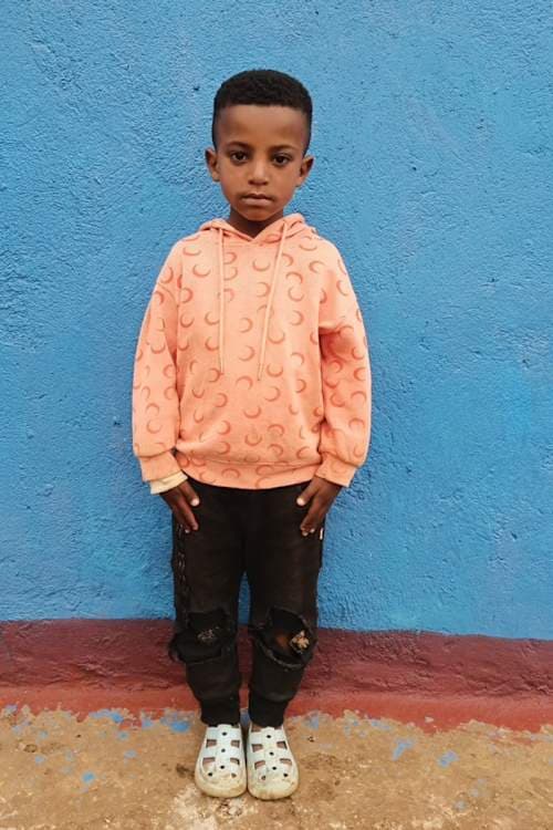 An unsponsored boy named Bereket from Ethiopia who lives in an AIDS-affected area, is vulnerable to exploitation and has waited 631 days for a sponsor.