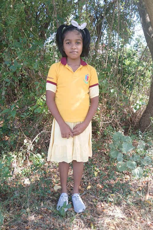 An unsponsored girl named Hasarali from Sri Lanka who has waited 545 days for a sponsor.