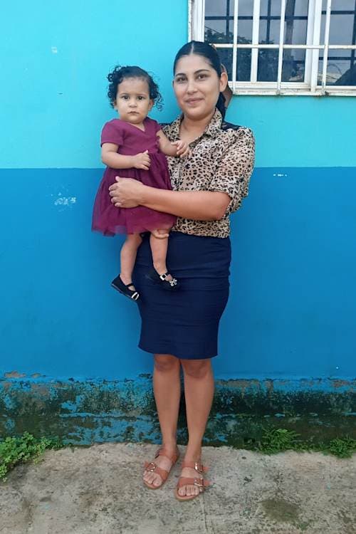 An unsponsored girl named Marilyn from El Salvador who has waited 603 days for a sponsor.