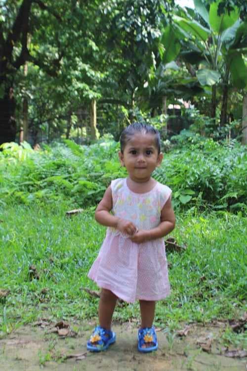 An unsponsored girl named Avika from Bangladesh who is vulnerable to exploitation and has waited 599 days for a sponsor.