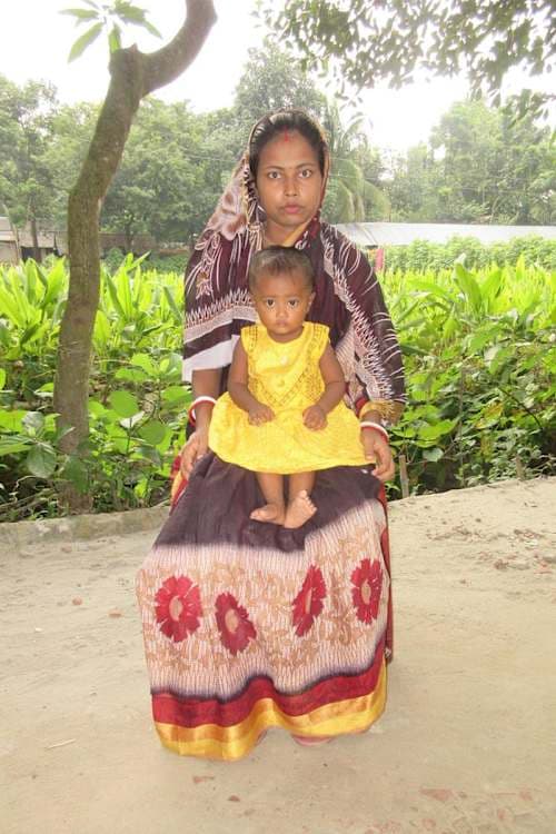 An unsponsored girl named Trisha from Bangladesh who is vulnerable to exploitation and has waited 557 days for a sponsor.