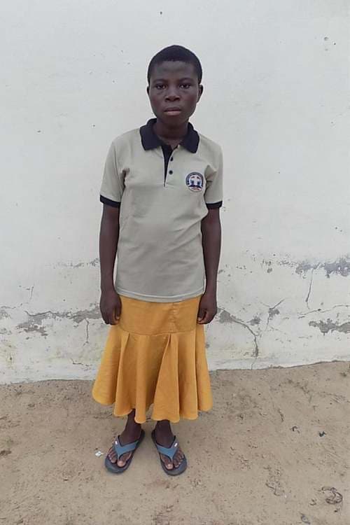 An unsponsored girl named Benquisse from Togo who lives in an AIDS-affected area, is vulnerable to exploitation and has waited 553 days for a sponsor.