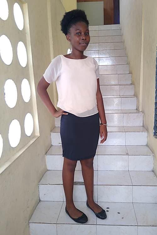 An unsponsored girl named Jennie from Haiti who is vulnerable to exploitation and has waited 891 days for a sponsor.