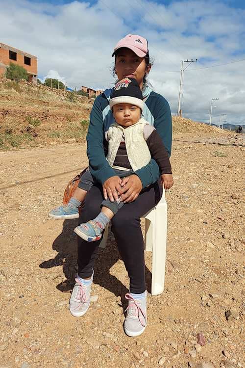 An unsponsored boy named Matheo from Bolivia who has waited 605 days for a sponsor.