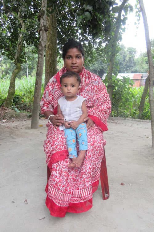 An unsponsored girl named Rittka from Bangladesh who is vulnerable to exploitation and has waited 559 days for a sponsor.