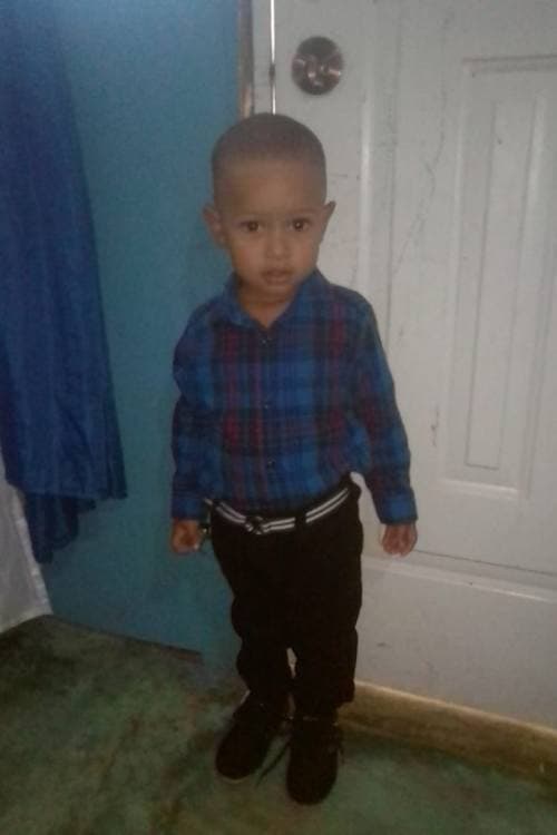 An unsponsored boy named Romel Leander from Dominican Republic who has waited 115 days for a sponsor.