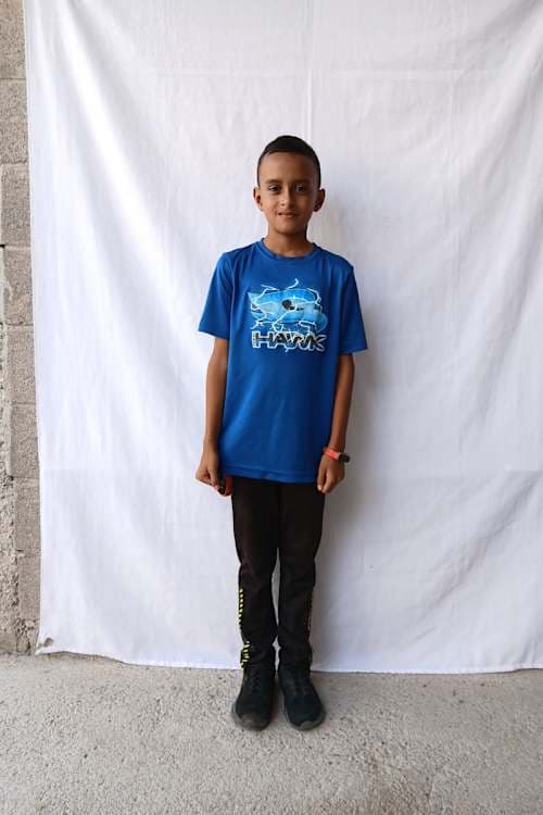 An unsponsored girl named Joshua from Honduras who has waited 553 days for a sponsor.