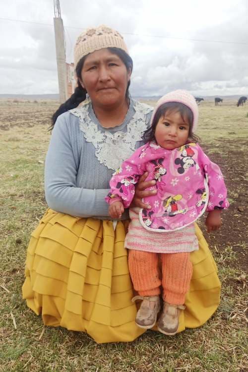 An unsponsored girl named Jana from Bolivia who has waited 539 days for a sponsor.