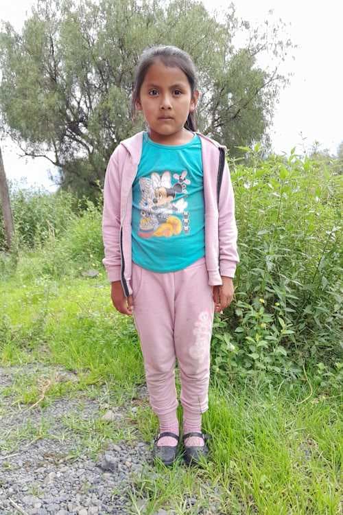 An unsponsored girl named Ruth from Bolivia who has waited 563 days for a sponsor.