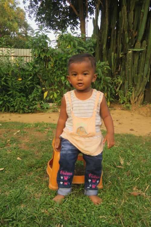 An unsponsored girl named Laxmi from Bangladesh who is vulnerable to exploitation and has waited 561 days for a sponsor.