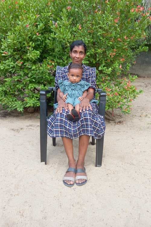 An unsponsored girl named Diyashvina from Sri Lanka who has waited 544 days for a sponsor.