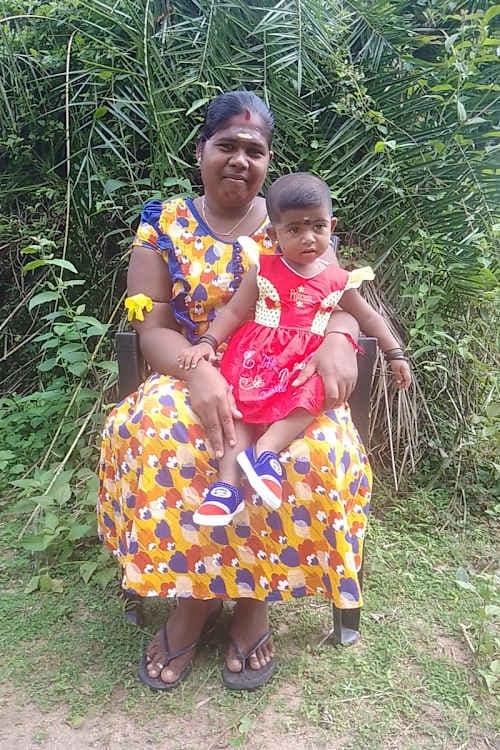 An unsponsored girl named Kavinaya from Sri Lanka who has waited 532 days for a sponsor.