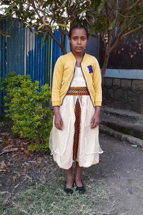 An unsponsored girl named Firdos from Ethiopia who lives in an AIDS-affected area, is vulnerable to exploitation and has waited 519 days for a sponsor.
