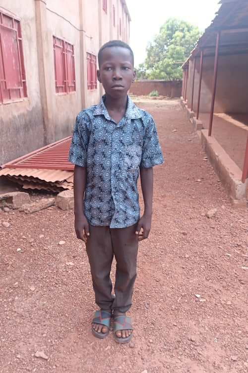 An unsponsored boy named Koudouse from Burkina Faso who lives in an AIDS-affected area, is vulnerable to exploitation and has waited 552 days for a sponsor.