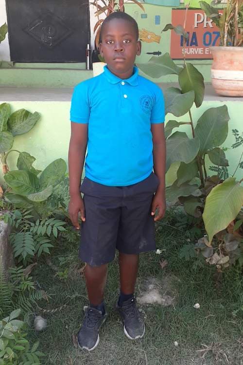 An unsponsored boy named Alenge from Haiti who is vulnerable to exploitation and has waited 807 days for a sponsor.