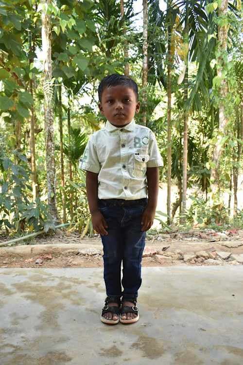 An unsponsored boy named Sumit from Bangladesh who is vulnerable to exploitation and has waited 549 days for a sponsor.