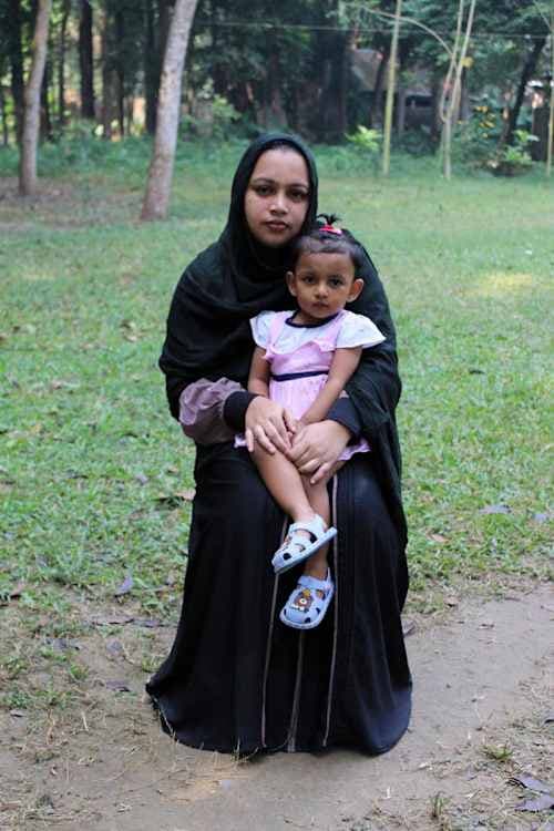 An unsponsored girl named Jahan from Bangladesh who is vulnerable to exploitation and has waited 533 days for a sponsor.