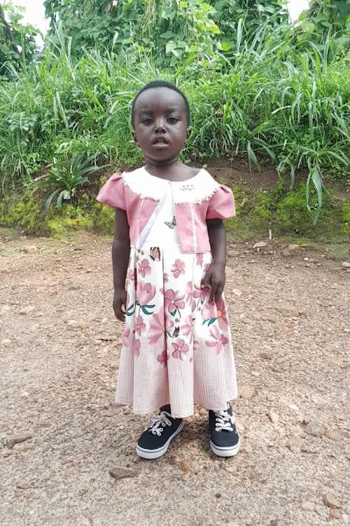 An unsponsored girl named Kelia from Rwanda who lives in an AIDS-affected area, is vulnerable to exploitation and has waited 327 days for a sponsor.