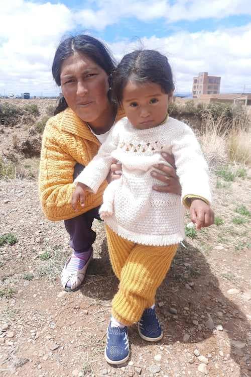 An unsponsored girl named Yuli from Bolivia who has waited 545 days for a sponsor.