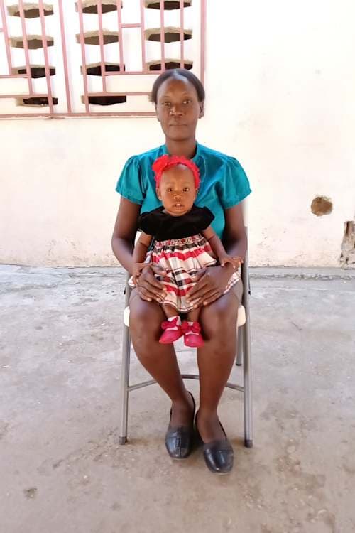 An unsponsored girl named Saina from Haiti who is vulnerable to exploitation and has waited 484 days for a sponsor.