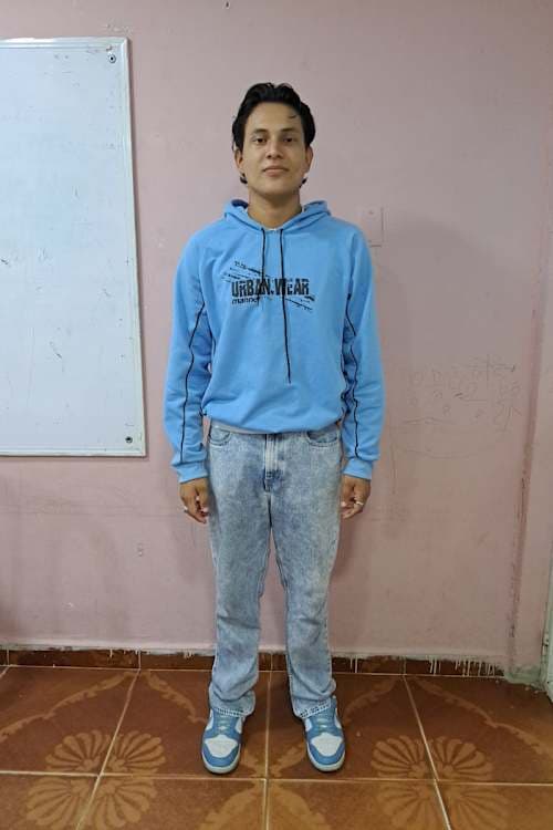 An unsponsored boy named Frank from Colombia who has waited 508 days for a sponsor.