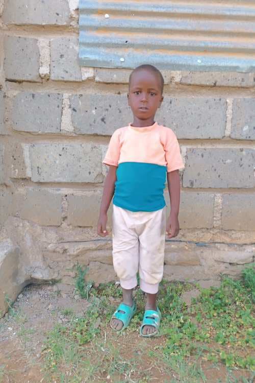 An unsponsored boy named Malik from Kenya who lives in an AIDS-affected area and has waited 495 days for a sponsor.