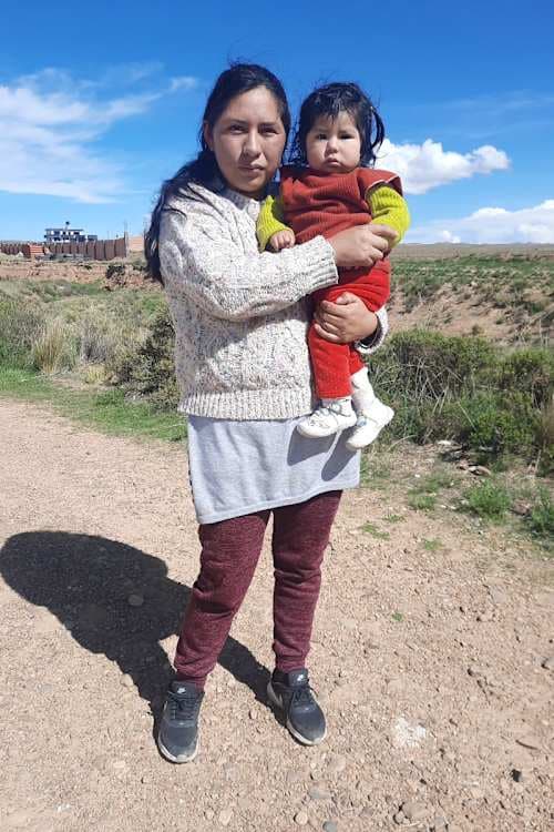 An unsponsored girl named Heidi from Bolivia who has waited 524 days for a sponsor.