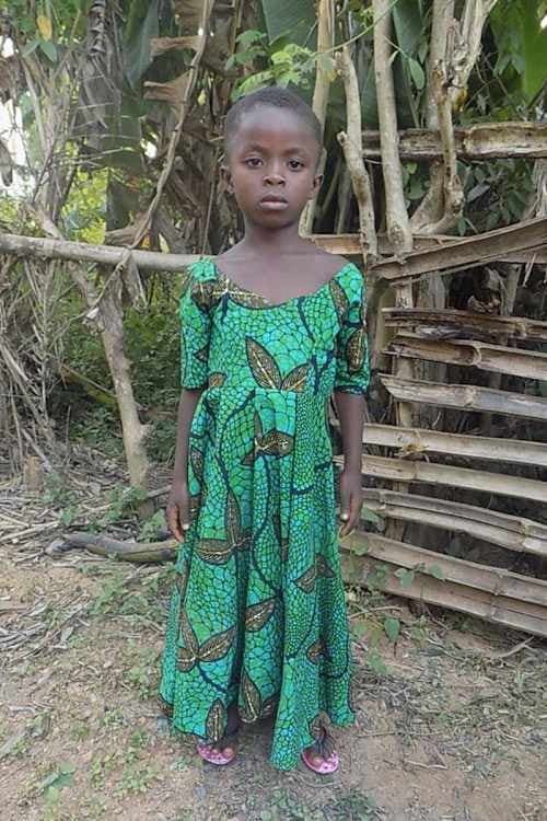 An unsponsored girl named Gloria from Togo who lives in an AIDS-affected area, is vulnerable to exploitation and has waited 487 days for a sponsor.
