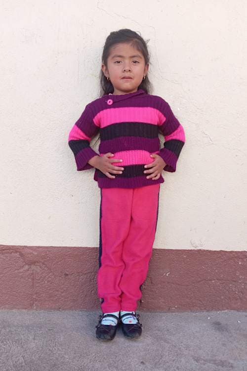 An unsponsored girl named Anllely from Guatemala who has waited 534 days for a sponsor.