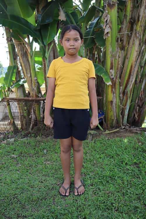 An unsponsored girl named Ani from Indonesia who has waited 497 days for a sponsor.