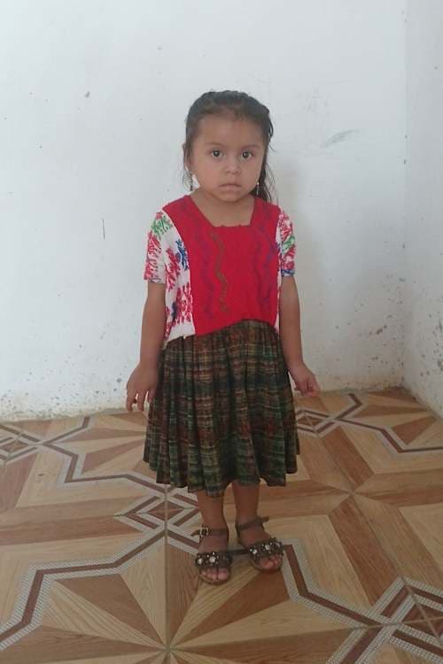 An unsponsored girl named Floricelda from Guatemala who has waited 524 days for a sponsor.