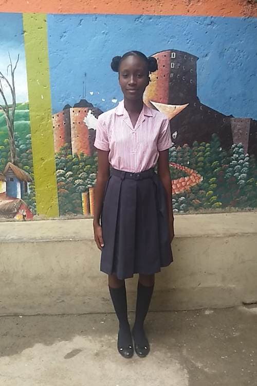 An unsponsored girl named Ketsia from Haiti who is vulnerable to exploitation and has waited 371 days for a sponsor.