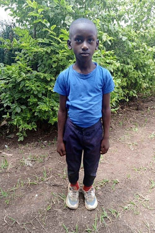 An unsponsored boy named Souvenir from Rwanda who lives in an AIDS-affected area, is vulnerable to exploitation and has waited 493 days for a sponsor.