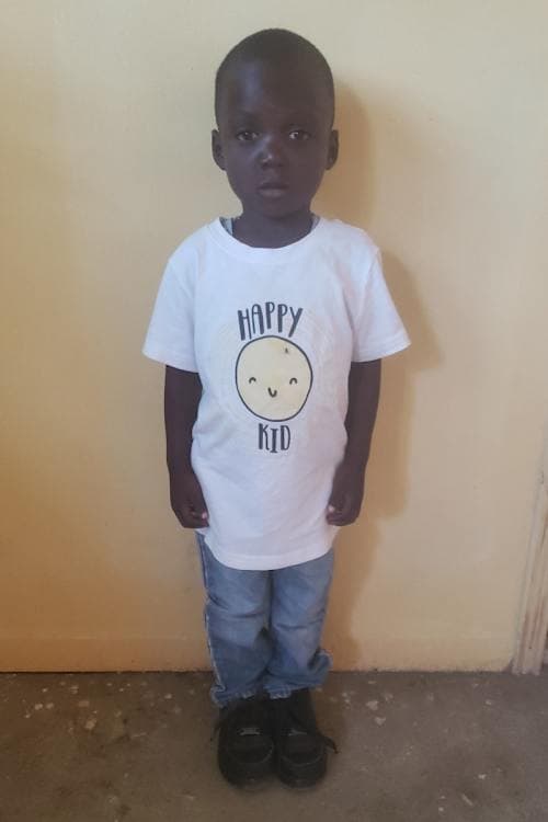 An unsponsored boy named Emmanuel from Haiti who is vulnerable to exploitation and has waited 886 days for a sponsor.