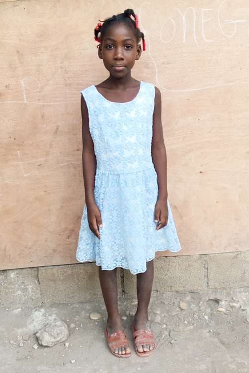An unsponsored girl named Christine from Haiti who is vulnerable to exploitation and has waited 436 days for a sponsor.