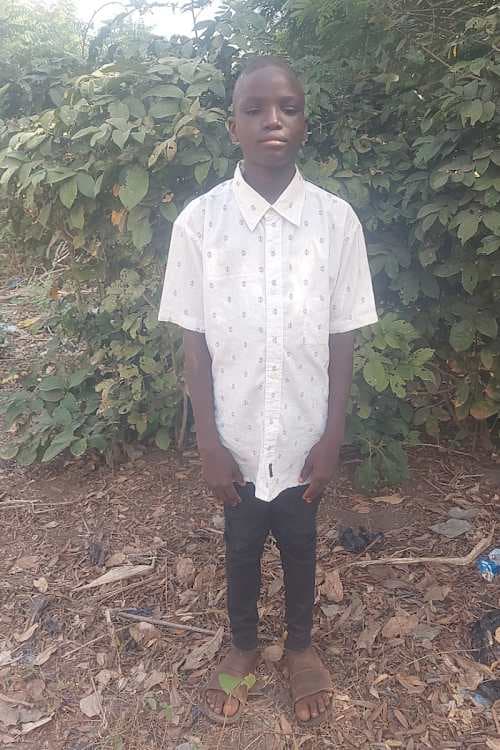 An unsponsored boy named Emelin from Togo who lives in an AIDS-affected area, is vulnerable to exploitation and has waited 616 days for a sponsor.