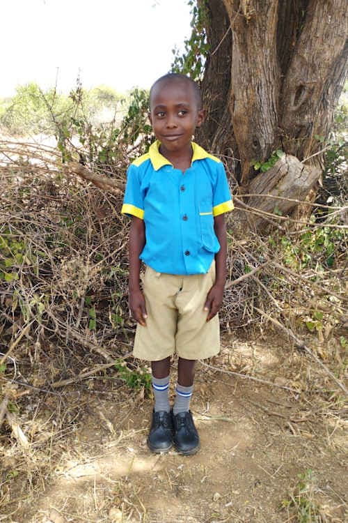An unsponsored boy named Brian from Kenya who lives in an AIDS-affected area and has waited 479 days for a sponsor.
