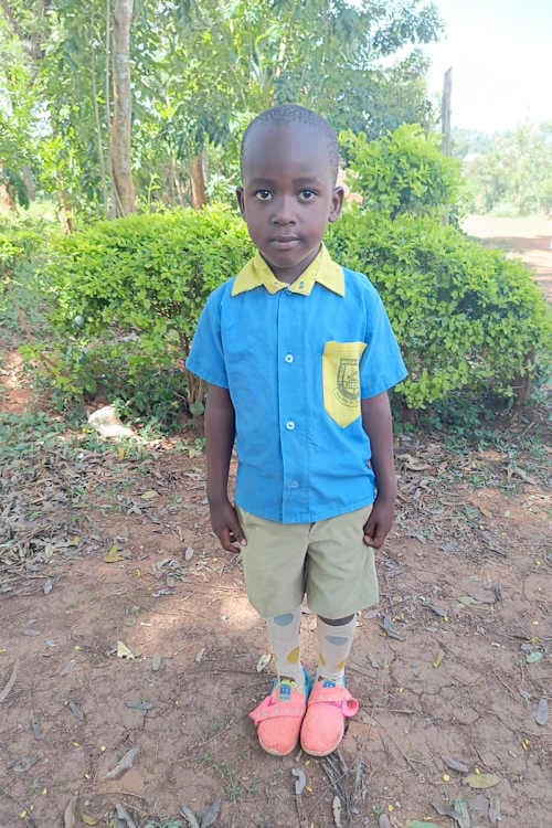 An unsponsored boy named Victor from Kenya who lives in an AIDS-affected area and has waited 566 days for a sponsor.
