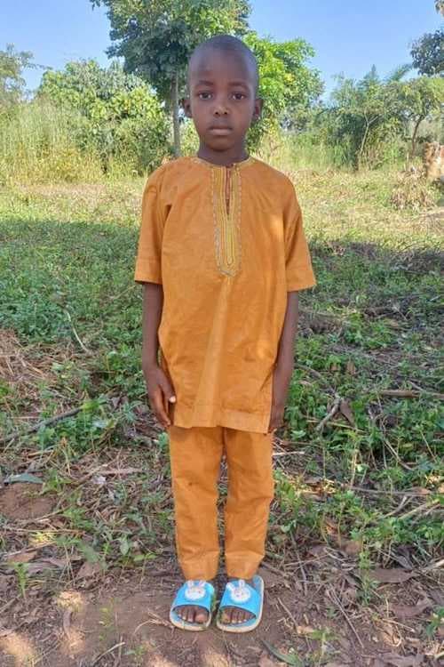 An unsponsored boy named Natenou from Togo who lives in an AIDS-affected area, is vulnerable to exploitation and has waited 502 days for a sponsor.