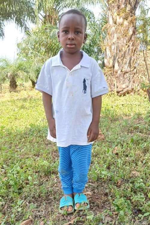 An unsponsored boy named Jule from Togo who lives in an AIDS-affected area, is vulnerable to exploitation and has waited 473 days for a sponsor.