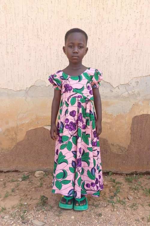 An unsponsored girl named Ama from Togo who lives in an AIDS-affected area, is vulnerable to exploitation and has waited 491 days for a sponsor.
