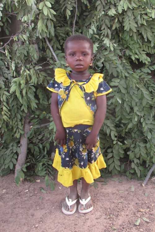 An unsponsored girl named Denise from Burkina Faso who lives in an AIDS-affected area, is vulnerable to exploitation and has waited 485 days for a sponsor.