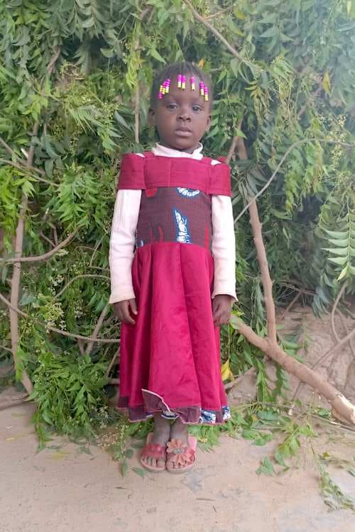 An unsponsored girl named Karidjatou from Burkina Faso who lives in an AIDS-affected area, is vulnerable to exploitation and has waited 524 days for a sponsor.