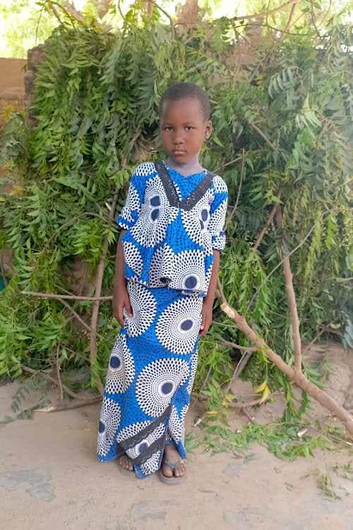 An unsponsored girl named Rachidatou from Burkina Faso who lives in an AIDS-affected area, is vulnerable to exploitation and has waited 504 days for a sponsor.