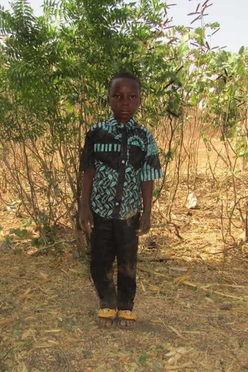 An unsponsored boy named Theophile from Burkina Faso who lives in an AIDS-affected area, is vulnerable to exploitation and has waited 497 days for a sponsor.